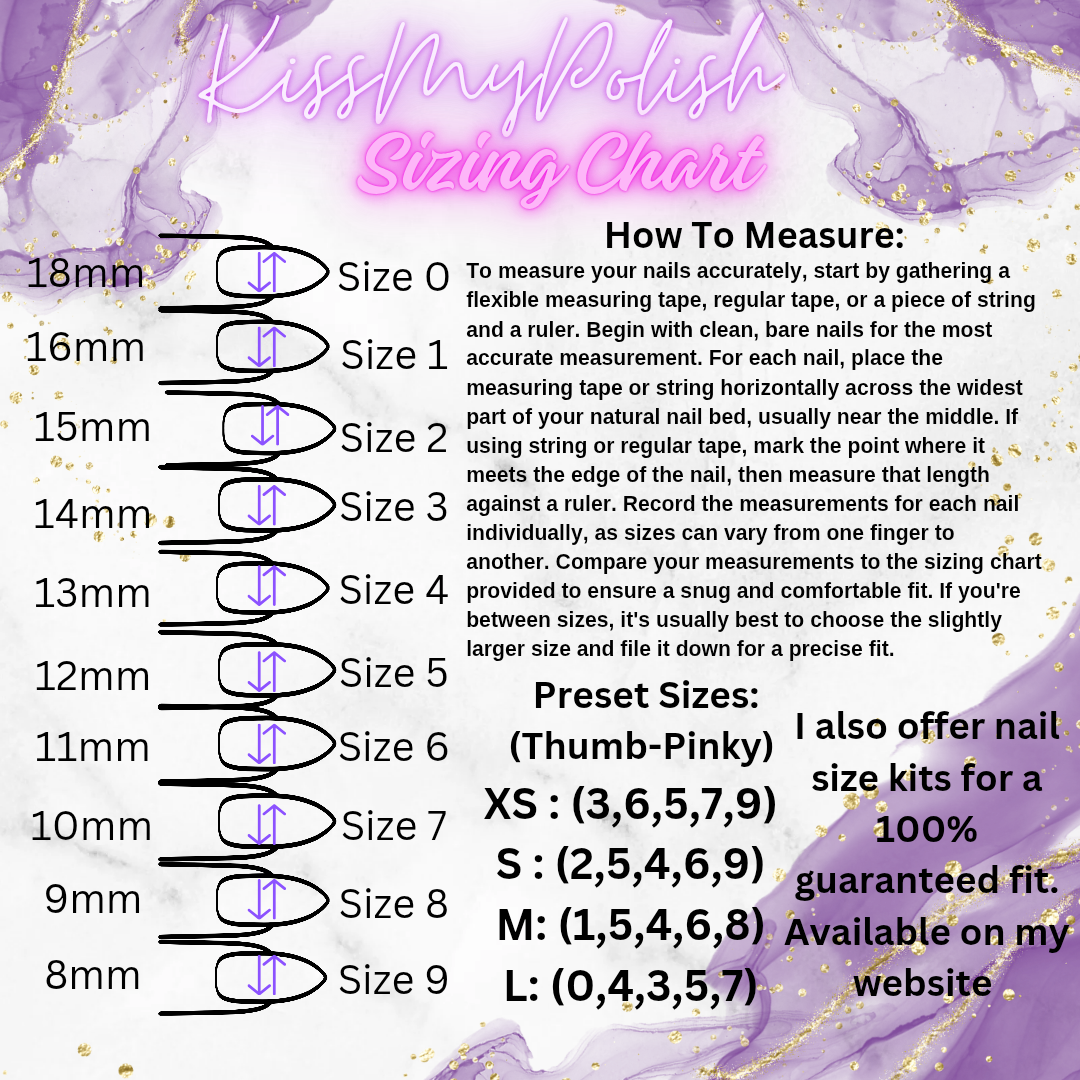 Shop salon quality press on nails available at www.kissmypolish.com