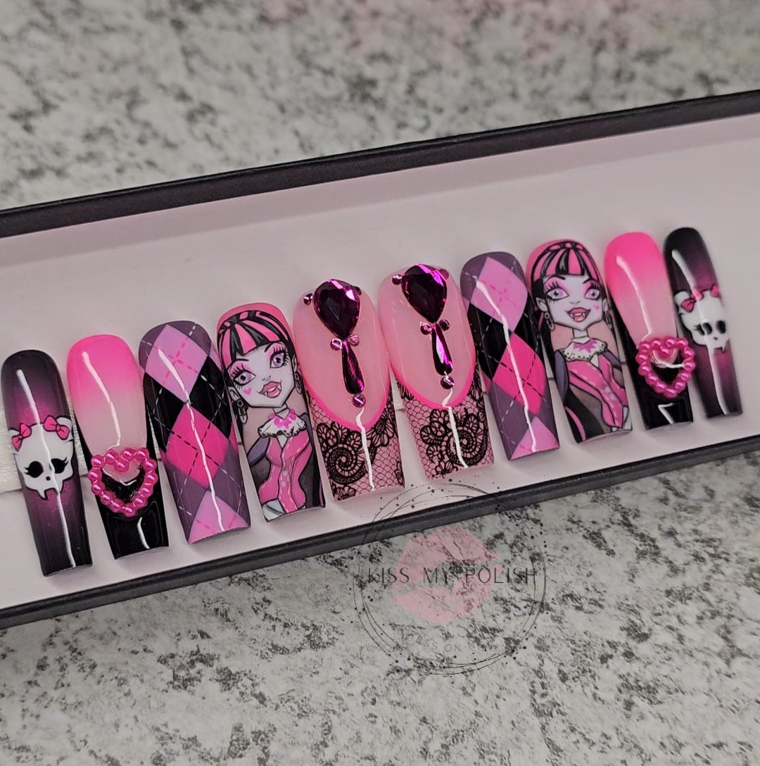 Draculaura ( Ready To Ship Size: Small)