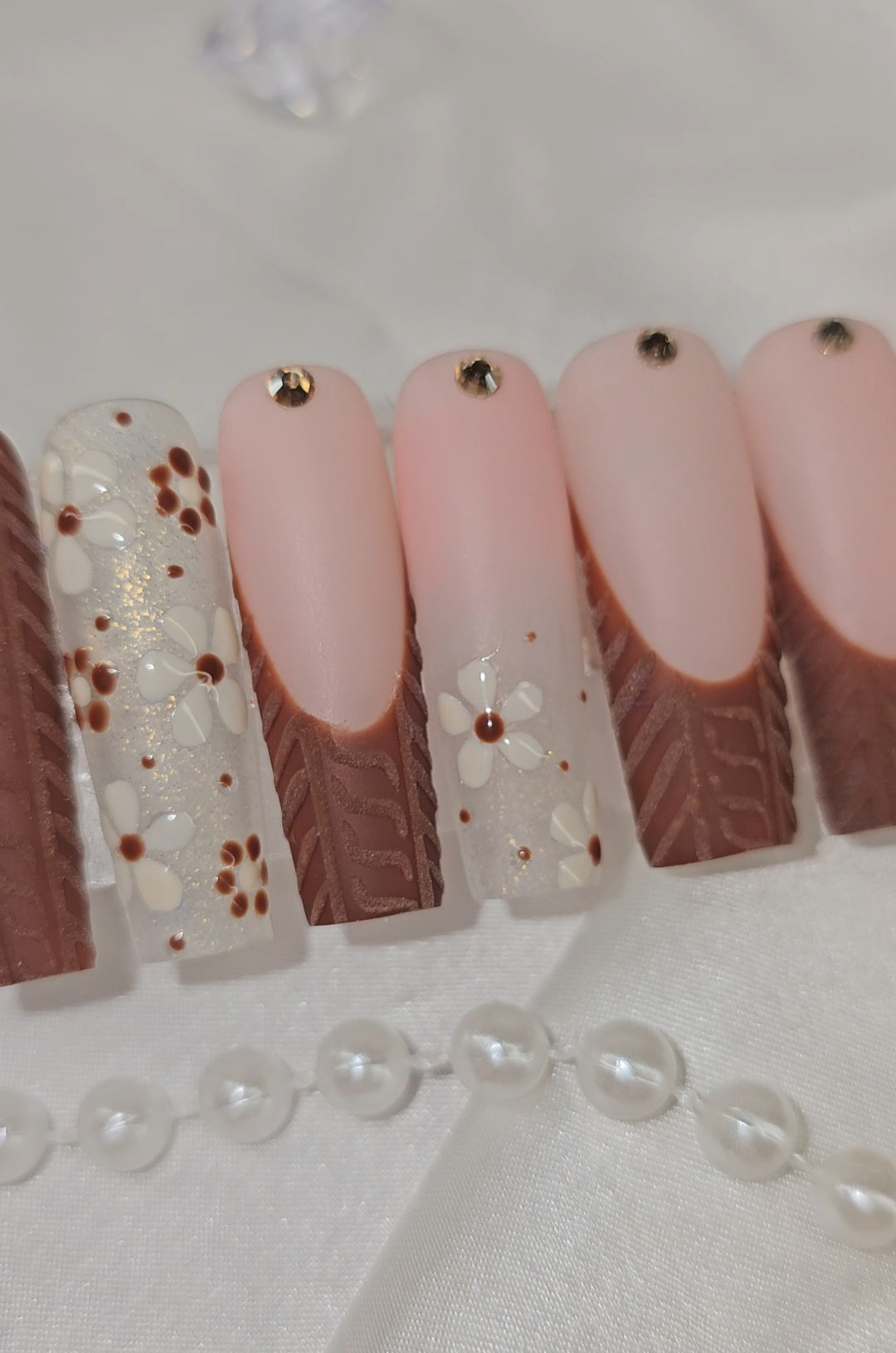Brown Floral