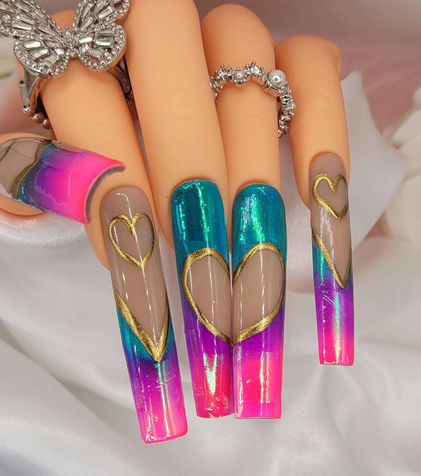 Get trendy with Aurora Heart -  available at Kiss My Polish.