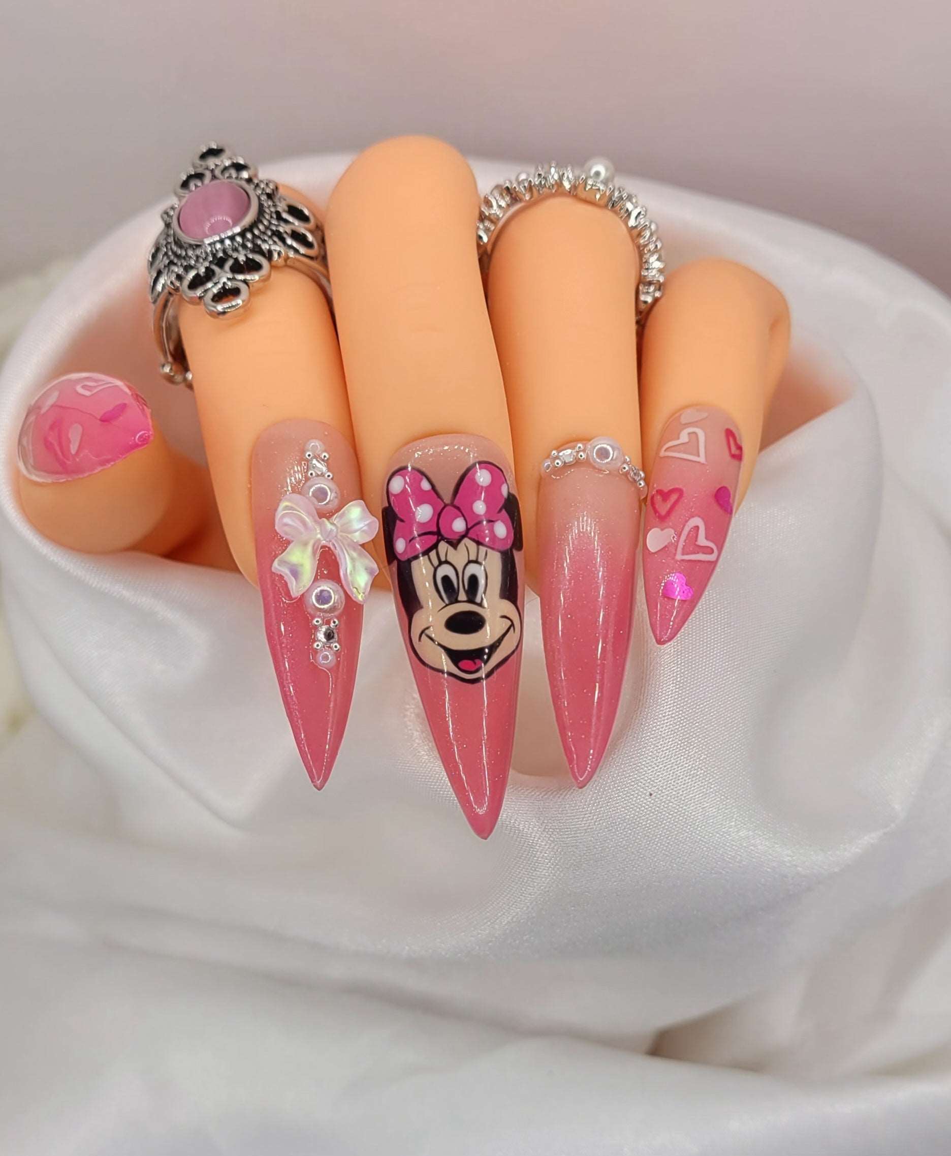 Get trendy with Minnie -  available at Kiss My Polish.