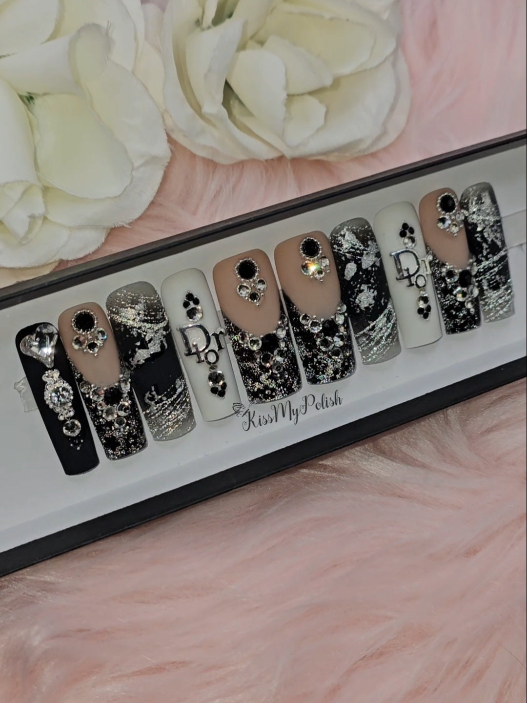 Get trendy with Designer Bling -  available at Kiss My Polish.