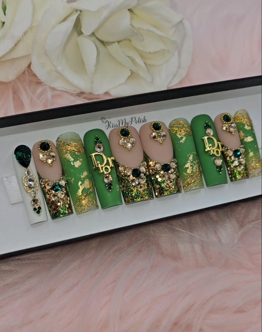 Get trendy with Designer Bling -  available at Kiss My Polish.