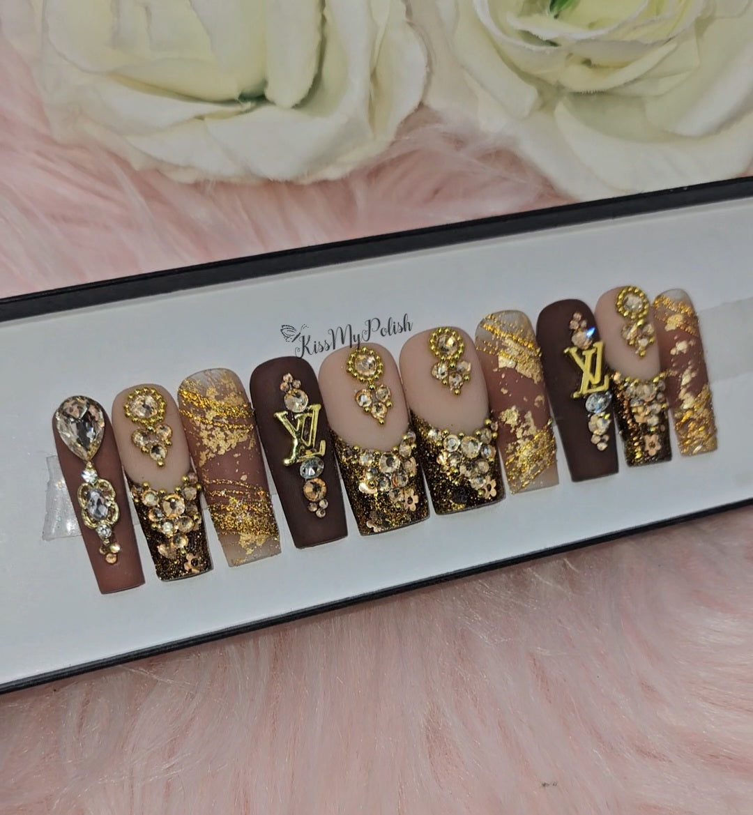 Get trendy with Designer Bling -  available at Kiss My Polish.