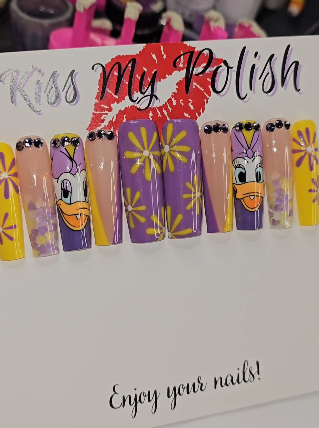 Get trendy with Daisy Duck -  available at Kiss My Polish.