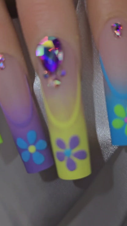 Neon Flowers