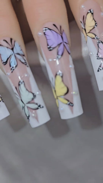 Pastel Butterflies