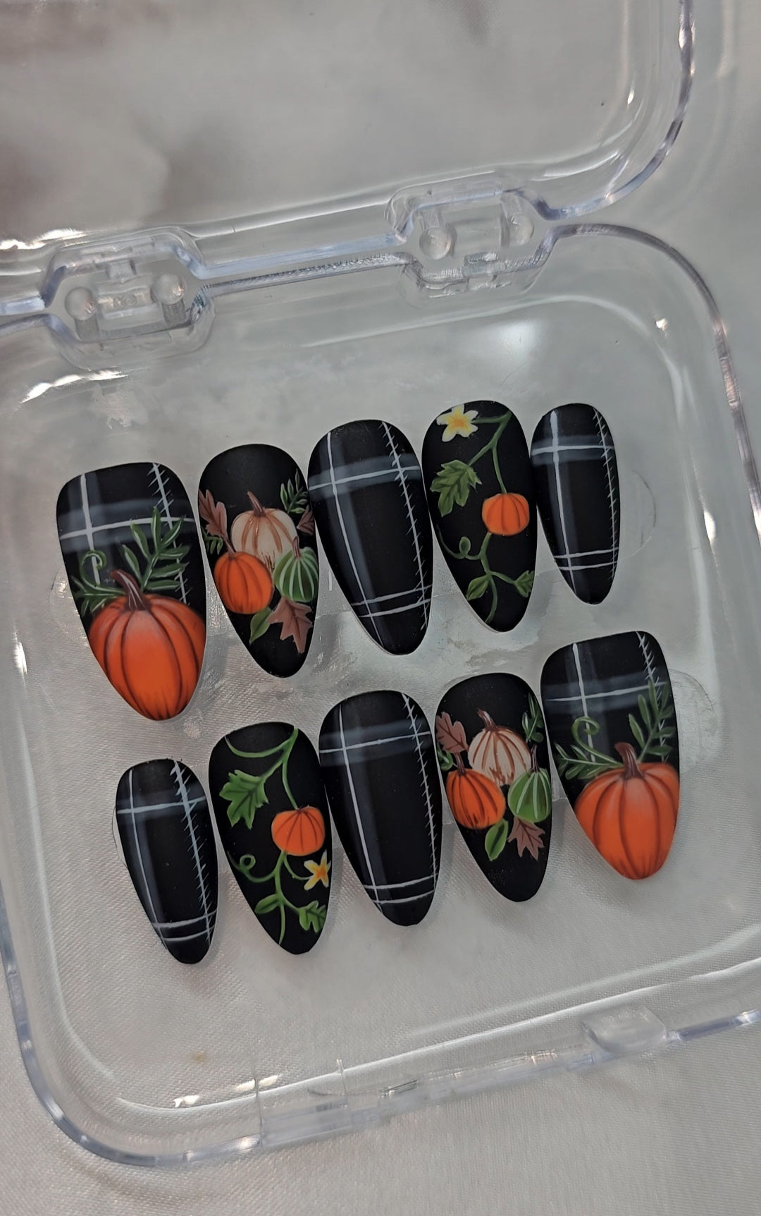 Pumpkin Plaid