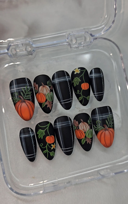 Pumpkin Plaid