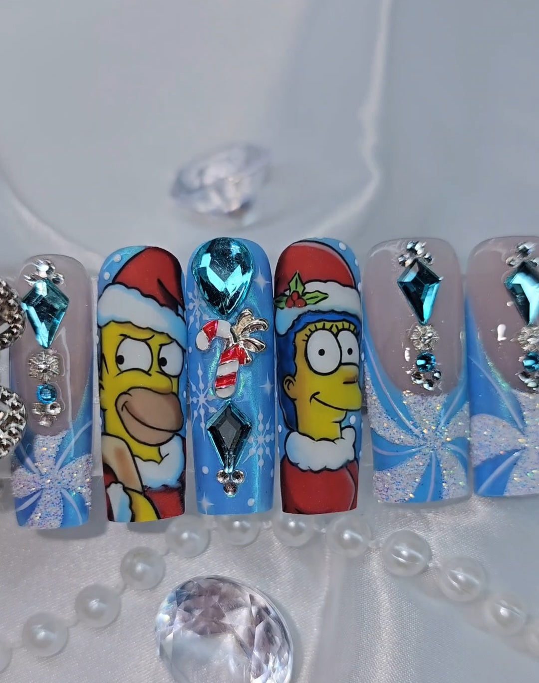 Simpsons Christmas ( Ready To Ship, Size: Medium)