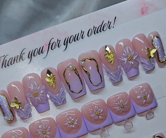 Lavender Enchanment (Nail Set Only)