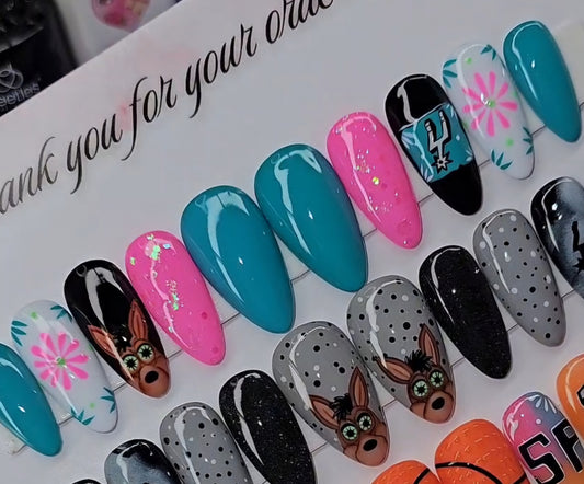 Spurs Teal & Pink