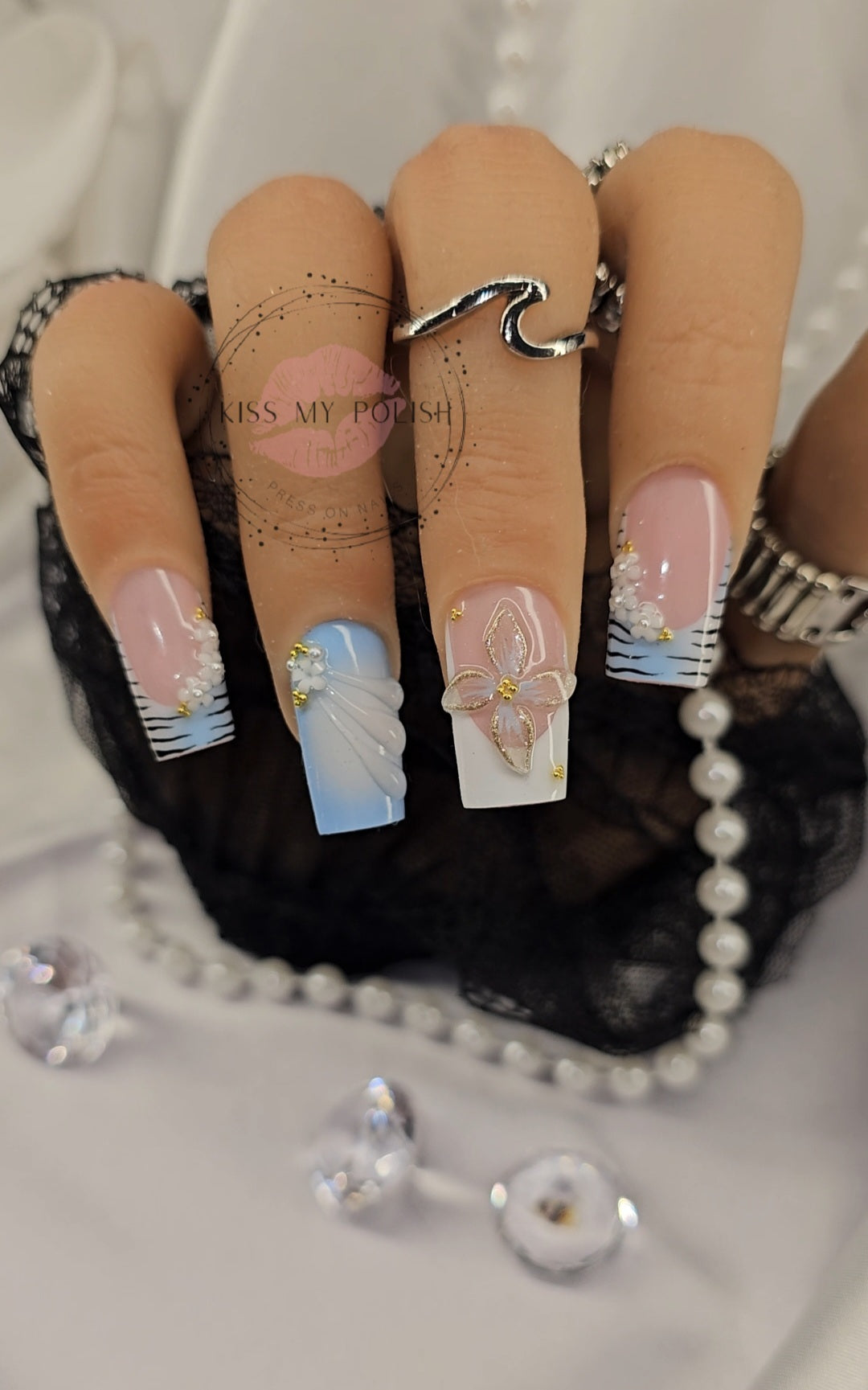 Shop salon quality press on nails available at www.kissmypolish.com