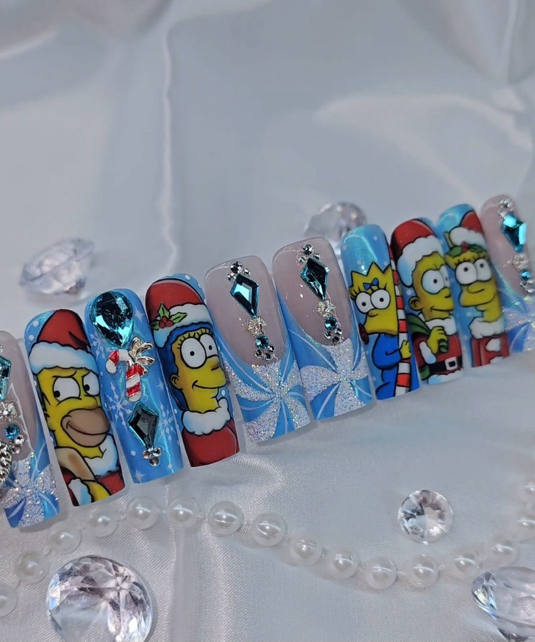 Simpsons Christmas ( Ready To Ship, Size: Medium)